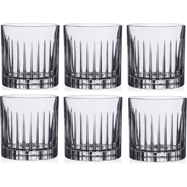 RCR Timeless Crystal Liquor Glasses 310ml - Set Of 6.