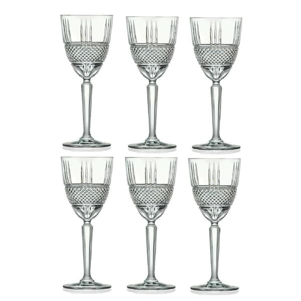 RCR Brilliante White Wine Glasses 230ml - Set Of 6