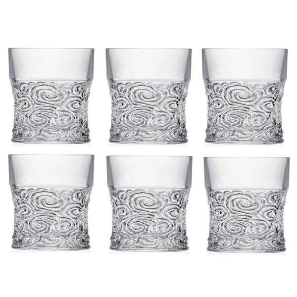 RCR Mixology Soul Crystal Tumblers Set of 6 - 320ml