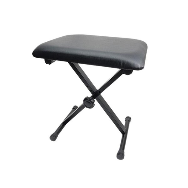 Single Braced Padded Keyboard Stool Collapsible