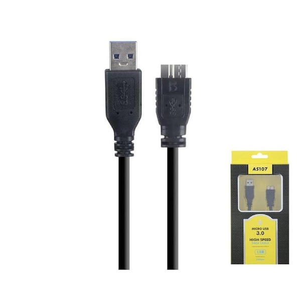 Micro-B to USB 3. Data Cable / Hard Drives AS107