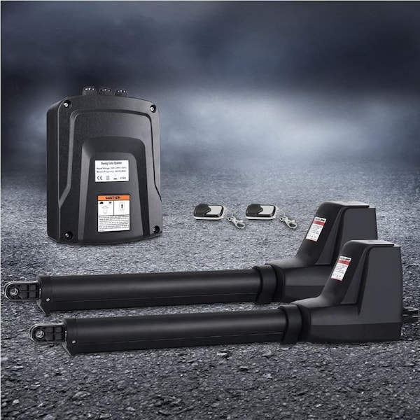 Automatic Electric Gate Opener Double Swing Remote Control Kit 800KG