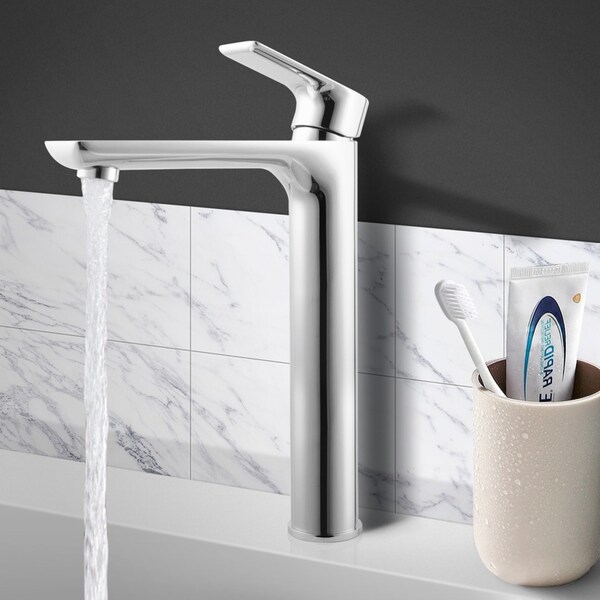 ACA Bathroom Tall Basin Mixer Tap Solid Brass Chrome Faucet WELS