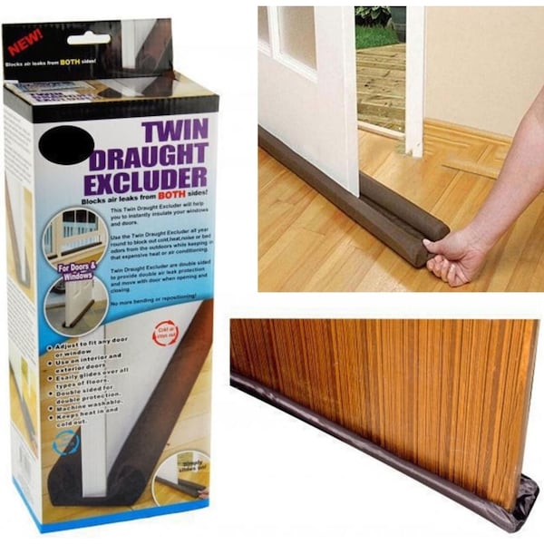 Flexible Door Bottom Sealing Strip Guard Wind Dust Threshold Seal Draft Stopper