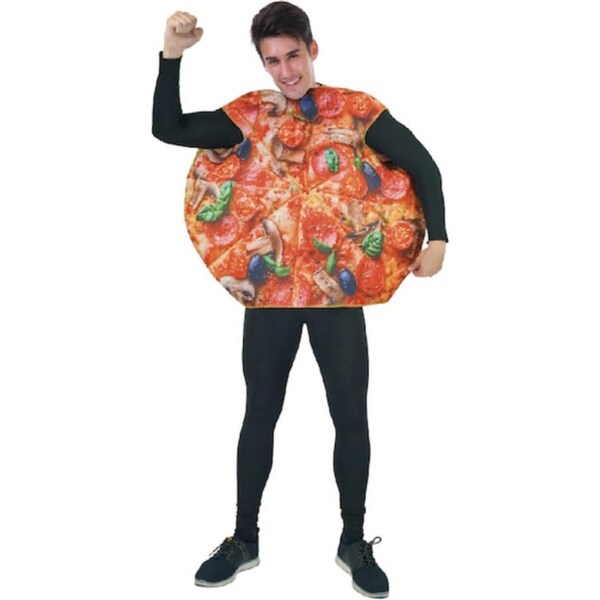 Adult Pizza Costume Halloween Oktoberfest Italy Italian Party Funny Outfit