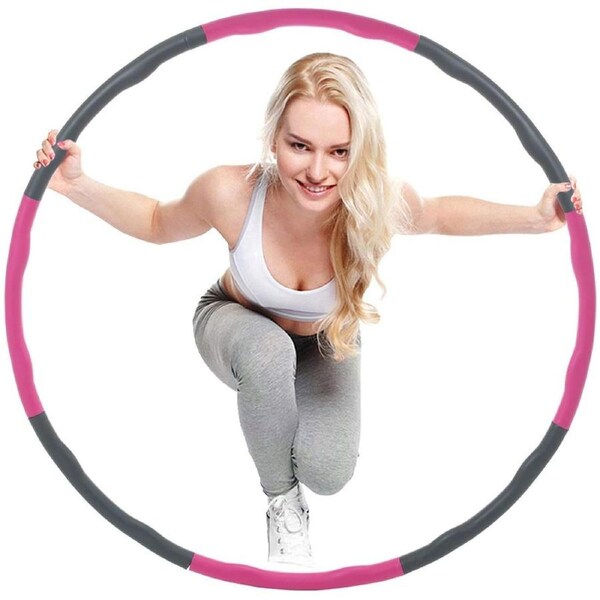 Adult Detachable Hula Hoop Fitness for Weight Loss, Counting Hoola Hoop Waist Trainer