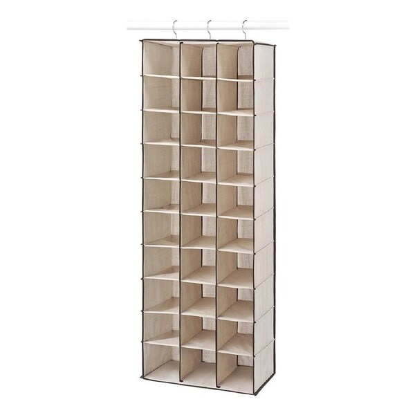Hanging Shoe Shelves - 30 Section