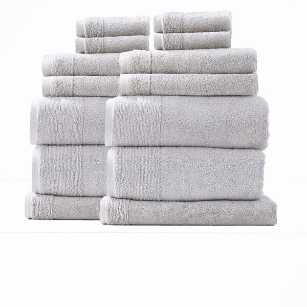 Renee Taylor Aireys 650 GSM Zero Twist 14 Piece Vapour