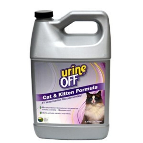 Urine-Off Cat & Kitten Urine Strain & Odour Remover - 3.78 Litres