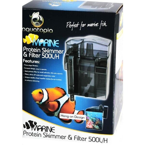 Aquarium Marine Protein Skimmer & Filter (500L/H) Aquatopia