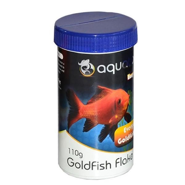 Goldfish Fish Food Flakes (110 Grams) Aquatopia 110g