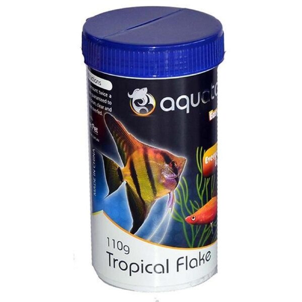 Tropical Fish Food Flakes (110 Grams) Aquatopia