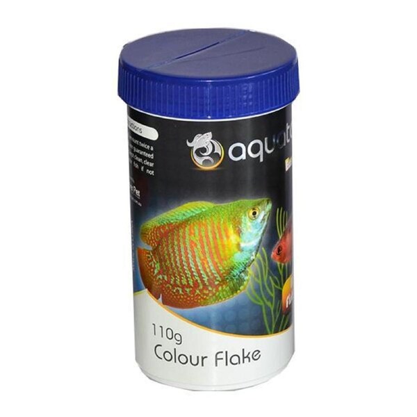 Colour Flakes Tropical Fish Food (110 Grams) Aquatopia