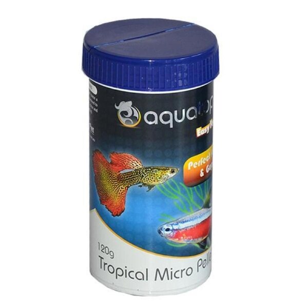 Tropocal Fish Micro Pellets Food (120 Grams) Aquatopia 120g