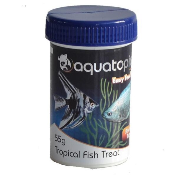 Tropical Fish Food Treat (55 Grams) Aquatopia 55g