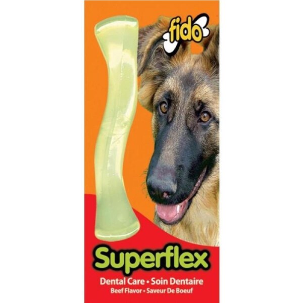 Superflex Nylon Dog Bone - Beef Flavoured - Large - 22cm - Fido