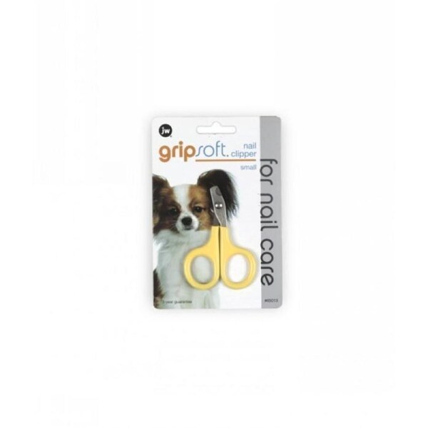 Nail Clippers for Dogs & Cats - Small - JW Gripsoft Pet Grooming Tool