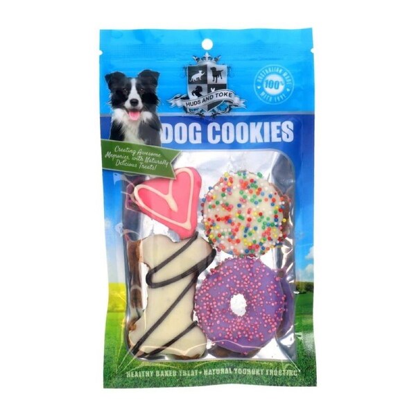 Huds and Toke Doggy Cookie Mix Dog Treats (4 Pack) Australian Made