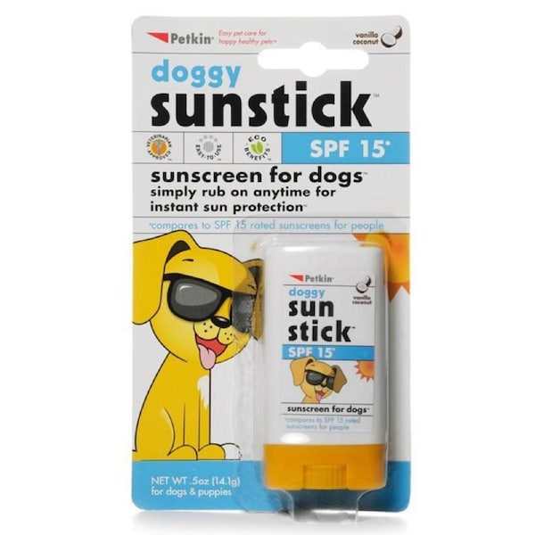 Doggy Sunstick Sunscreen for Dogs SPF 15 - Petkin - 14 Grams