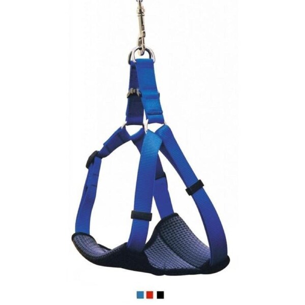 Padded Combo Dog Harness - 51-71cm - Black (Prestige Pet)