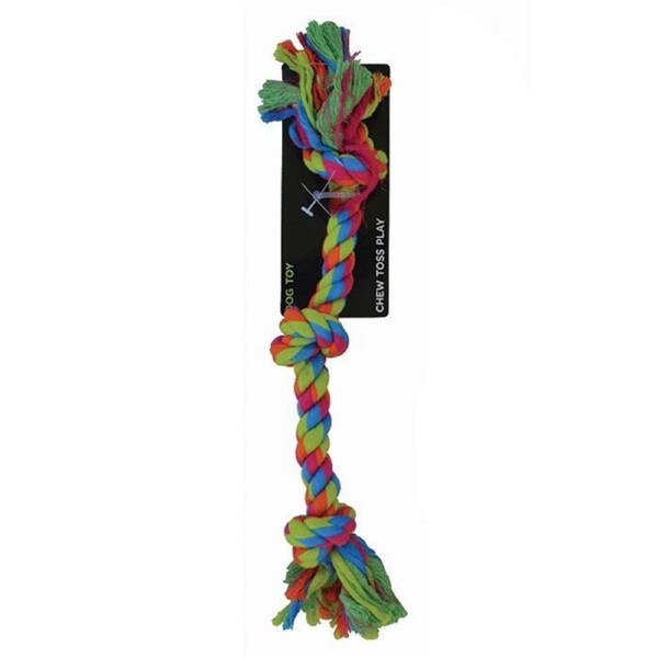 3 Knot 38cm Rope Toy for Dogs & Puppies by Scream