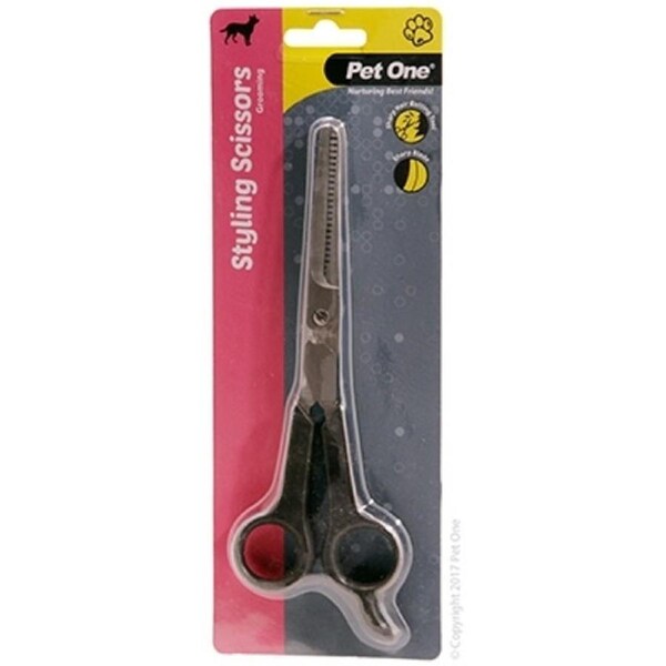 Dog Thinning Grooming Scissors for Short, Medium & Long Hair Dogs (Pet One)
