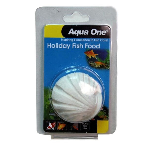 Holiday Fish Food Block - 40g (Aqua One)