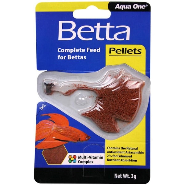 Betta Pellet Food 3g (Aqua One)