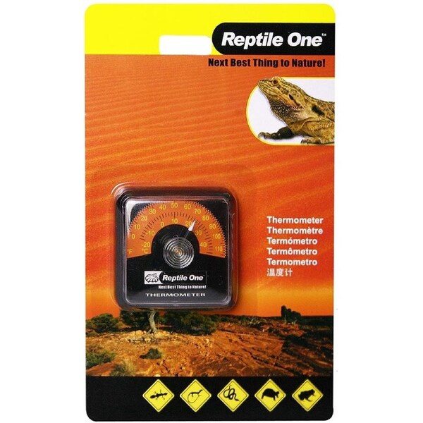 Reptile One Stick On Thermometer for Reptile Enclorues & Terrariums