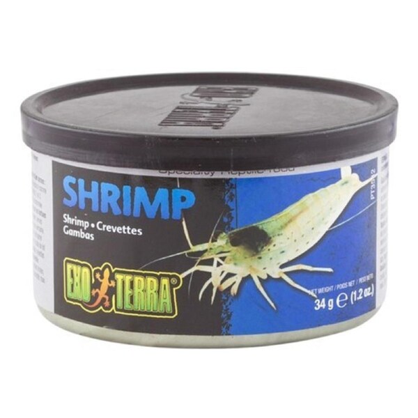 Exo Terra 34 gram Canned Shrimp Turtle Food - 34 Gram