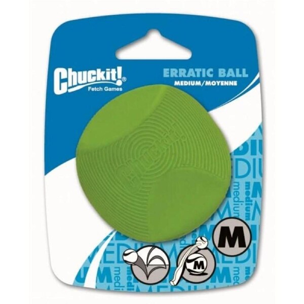Erratic Medium Chuck It Dog Ball Toy 1 Pack - 6cm (ChuckIt)