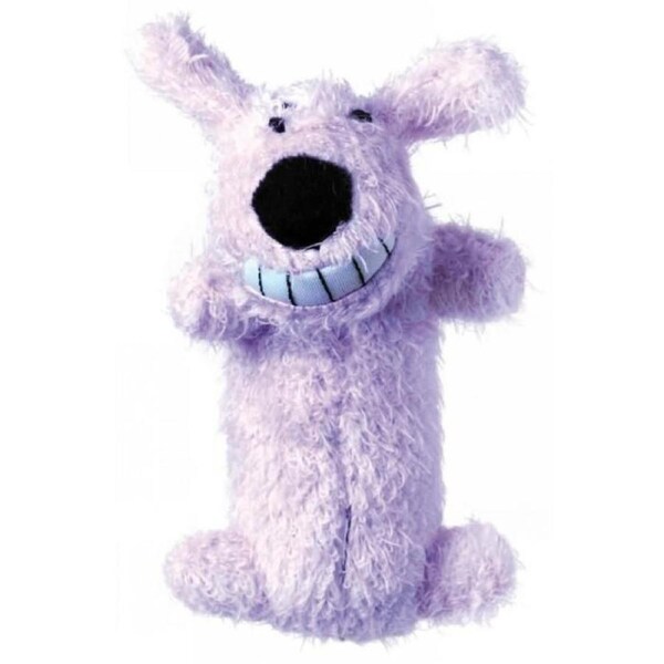 Small Loofa Dog Squeaker Soft Plush Toy (15cm) (Multipet)