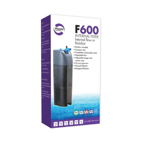 Internal Filter with Rainbar - F600 (600L/H) Pisces