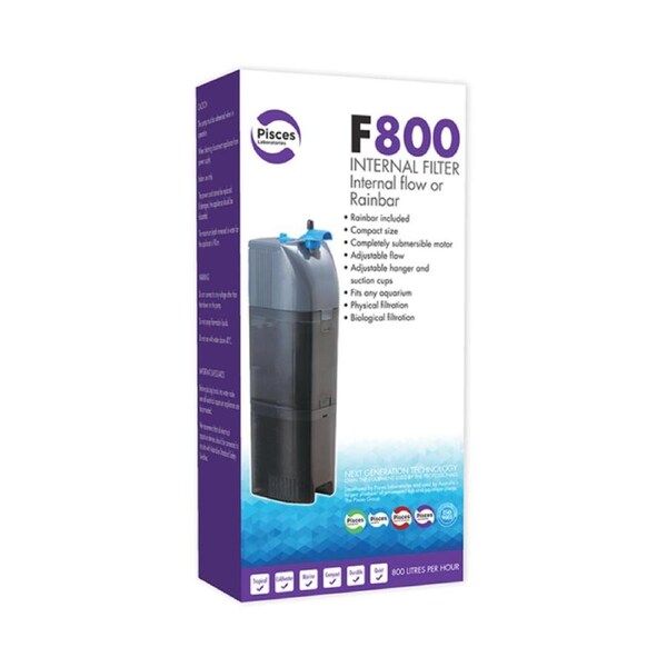 Internal Filter with Rainbar - F800 (800L/H) Pisces