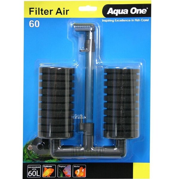 Filter Air 60 Aquarium Sponge Filter for Fish Tanks up to 60 Litres by Aqua One