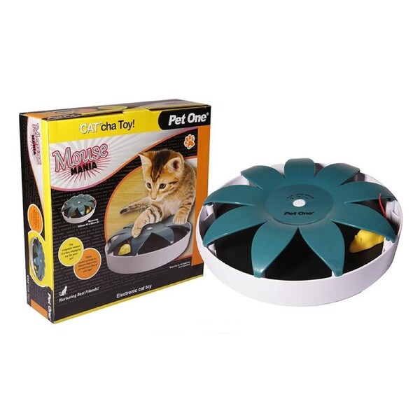 Catcha Mouse Mania Battery Operated Cat Toy (Pet One)