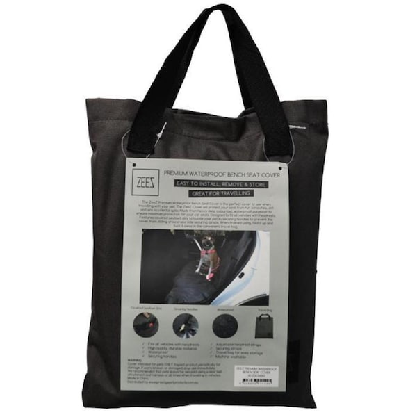 Waterproof Pet & Dog Car Seat Cover 118cm x 142cm (Premium Animal Car Seat Protector) (ZeeZ)