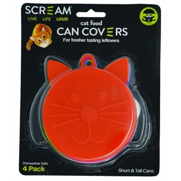 Cat & Kitten Wet Food Can Covers Pack of 4 by Scream