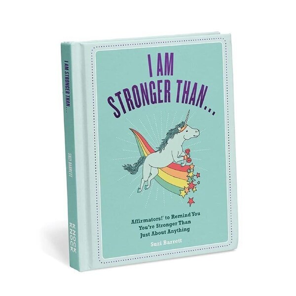 Knock Knock Affirmators Books - I Am Stronger Than