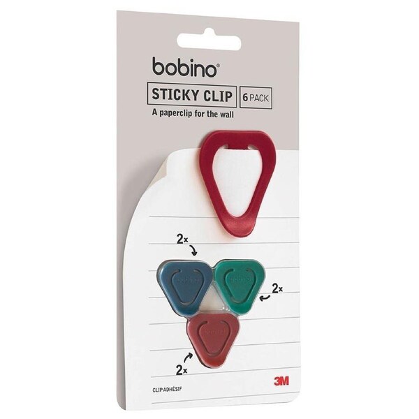 Bobino Sticky Clip - 6 Clips in a Pack