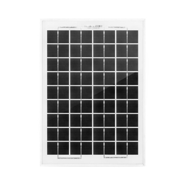 ATEM POWER 10W 12V Solar Panel Kit MONO Fixed Battery Home Caravan Camping Charging Power