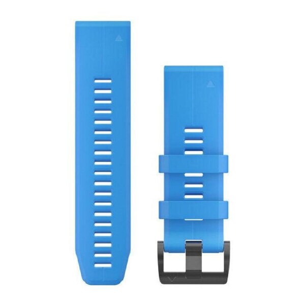 Garmin QuickFit 26 - Cyan Blue Silicone Band