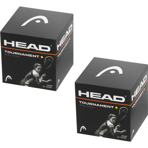 HEAD Tournament Squash Ball Advanced Training Competition - 2 Balls