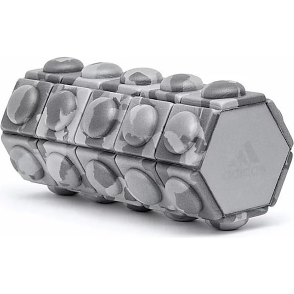Adidas Mini Textured Foam Roller Recovery Gym Fitness Sport Physio - Grey Camo