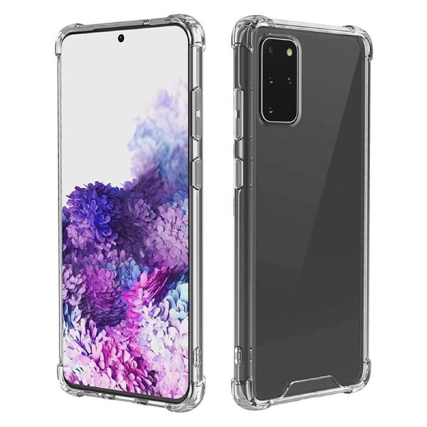 For Samsung Galaxy S20 Case Transparent Acrylic Light Protective Clear Cover