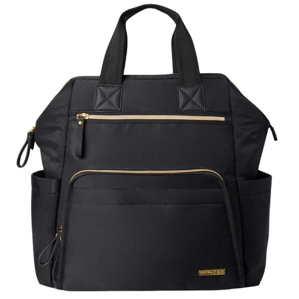 Skip Hop Mainframe Wide Open Nappy Backpack - Black