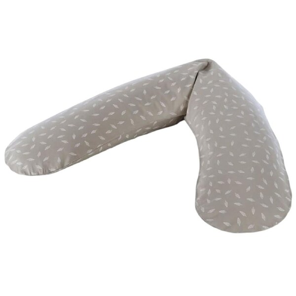 Theraline The Original Maternity and Nursing Pillow - Dancing Leaves Taupe