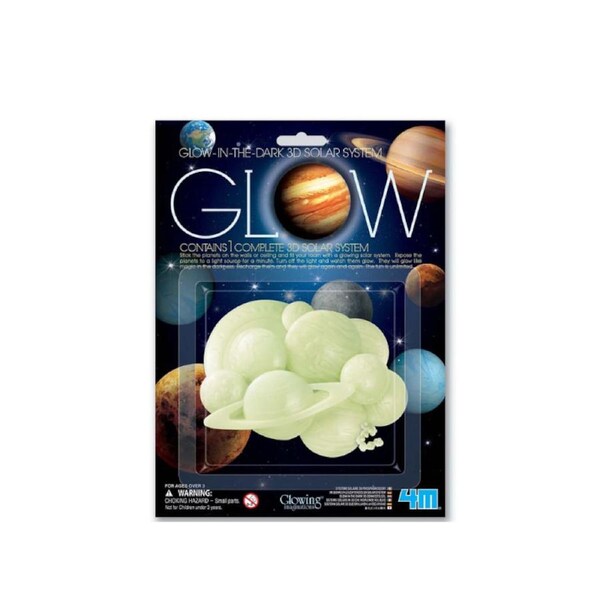 4M - Glow 3D Solar System