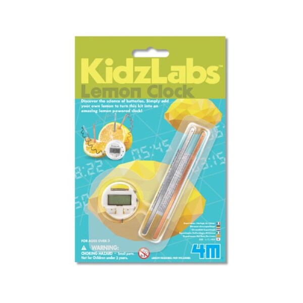4M - KidzLabs - Lemon Clock