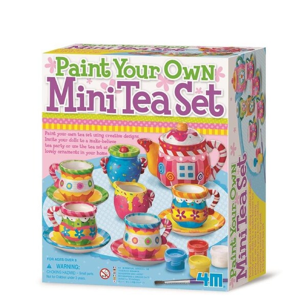 4M - Creative Craft - Paint Your Own Mini Tea Set